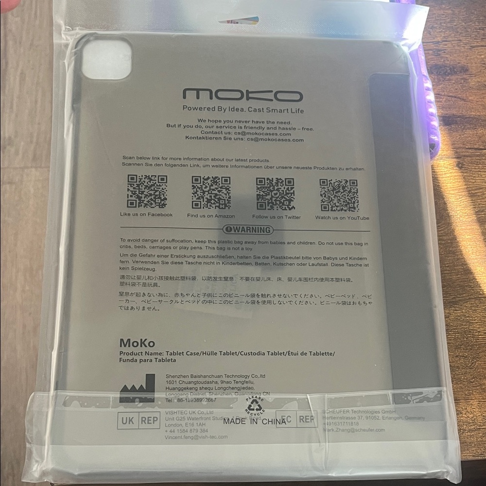 MoKo Tablet Case in Gray